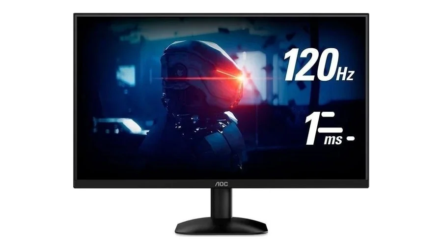 Monitor Gamer 22 AOC 22B35HM23 120Hz 1ms Bordas Ultrafinas HDMI VGA Flicker-Free Low Blue Light Adaptive-Sync