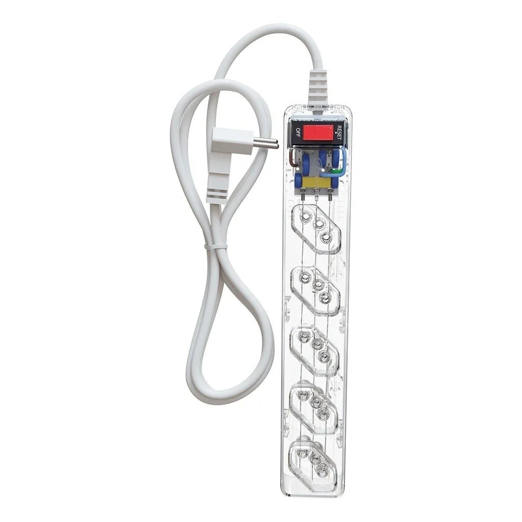 Filtro de Linha iCLAMPER Energia 5 com Proteção contra Surtos Elétricos (DPS) para PC, monitor, etc