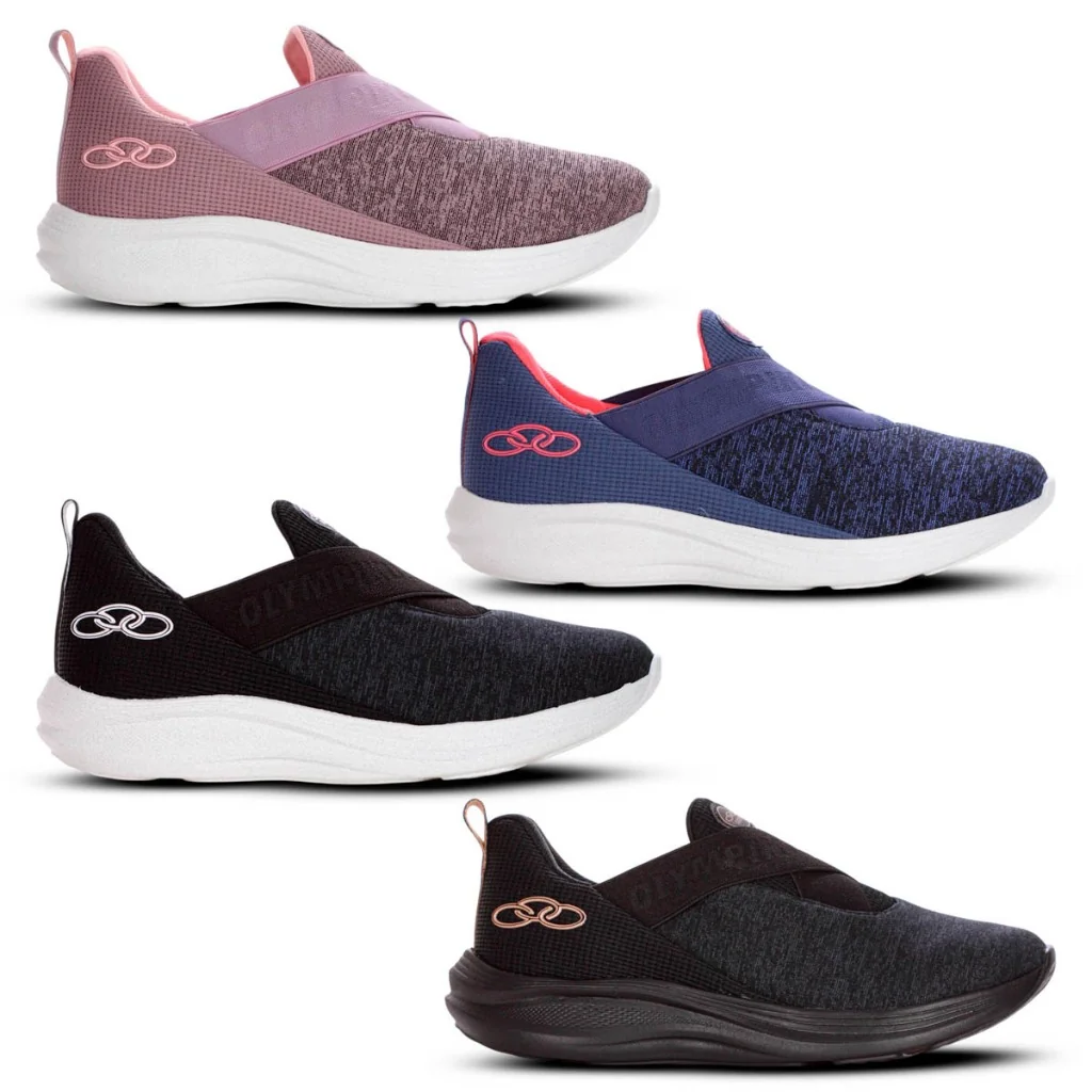Tênis Olympikus Easy 3 Feminino Original Confortável Casual Leve Macio Shopee