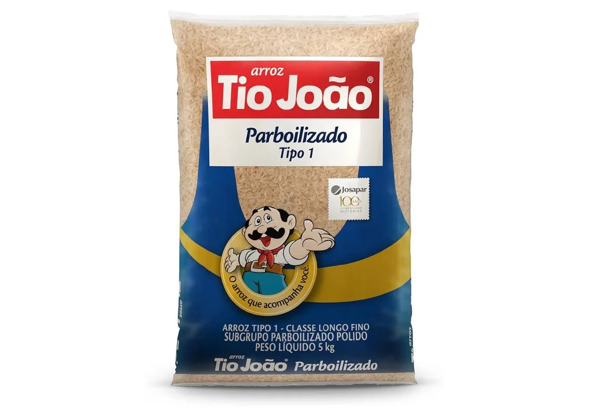 🚀 Tio João Arroz Parboilizado - 5Kg