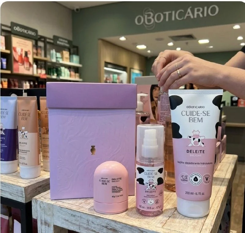 Kit Presente Cuide-se Bem Deleite O Boticário 3 Itens Dia Das Mães