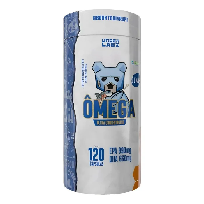 Óleo De Peixe Ômega-3 EPA Under Labz 120 Cápsulas Mercado Livre