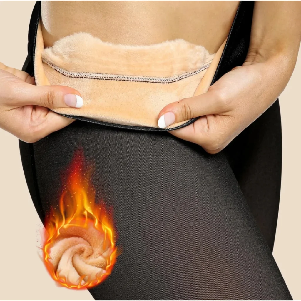MEIA CALÇA FEMININA TÉRMICA  GROSSA SUPER ELASTICA TRANSLUCIDA PELUCIADA DE INVERNO Shopee