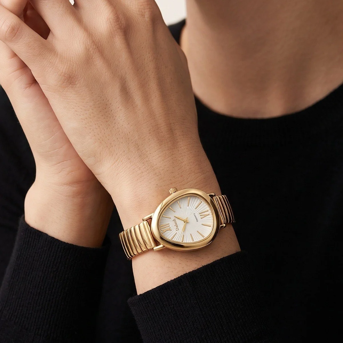 Relógio de Pulso Bracelete Tulipa Moda Mercado Livre