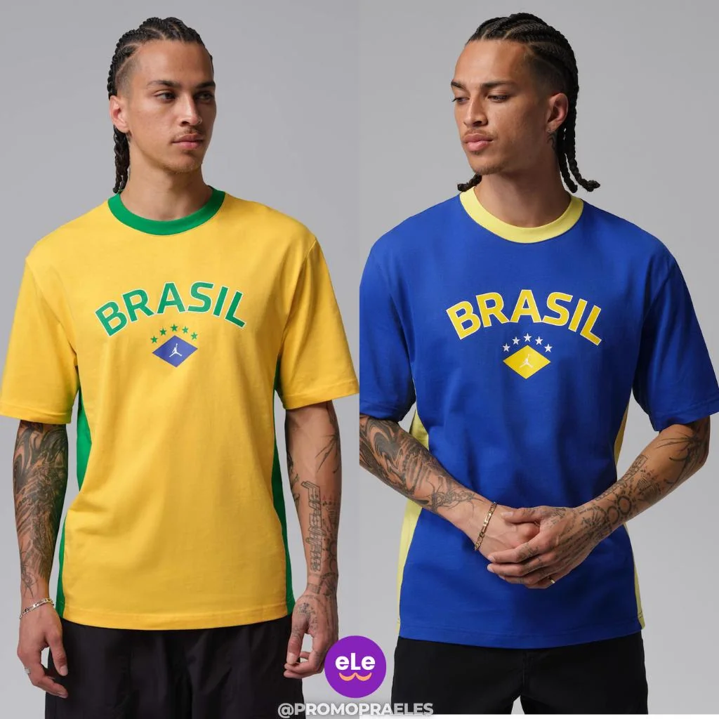 Camiseta Brasil Air Jordan
