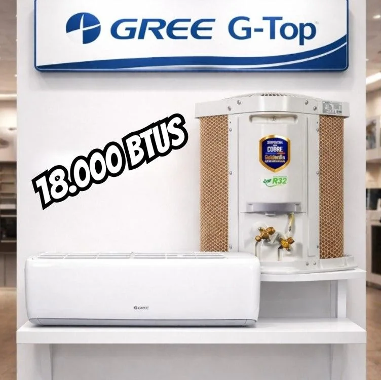 GREE É QUALIDADE, 18.000 BTUs INVERTER 👌