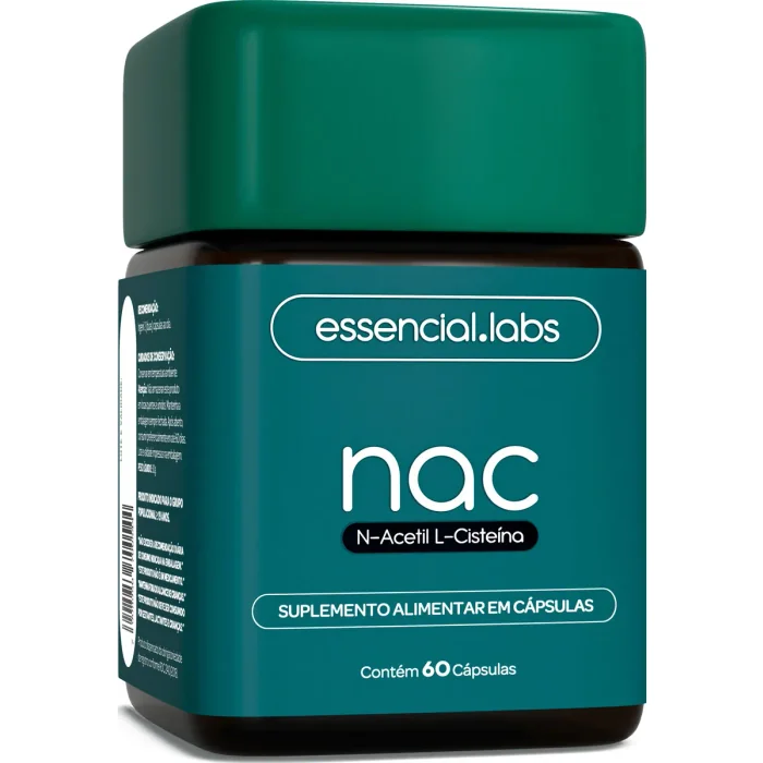 NAC 600mg 60 cápsulas Mercado Livre