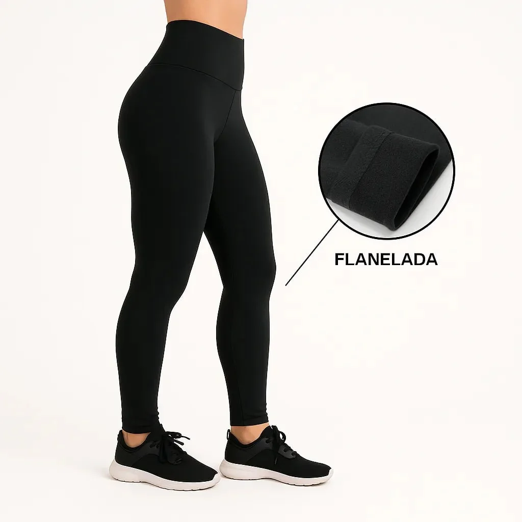 Calça Feminina Térmica Forrada Legging Aveludada Mercado Livre