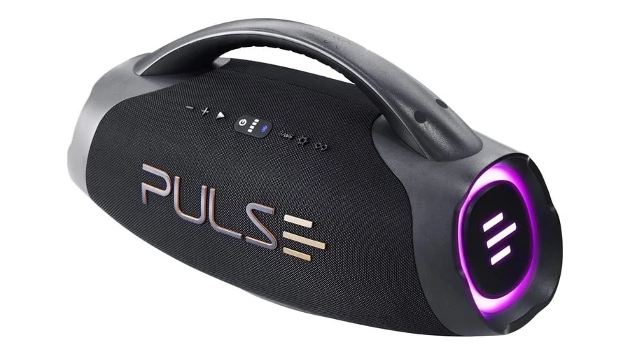 Caixa de Som Bluetooth Pulse X Boombox 220W RMS, Resistente a Água e com Iluminação LED – SP626