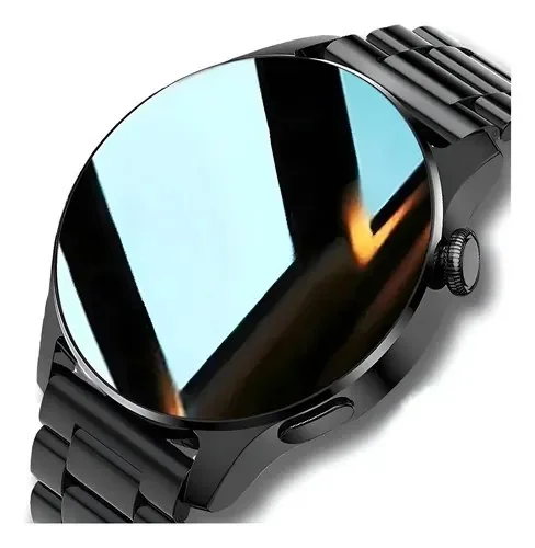 Relógios Inteligentes Homens Smartwatches Resistente À Água Preto