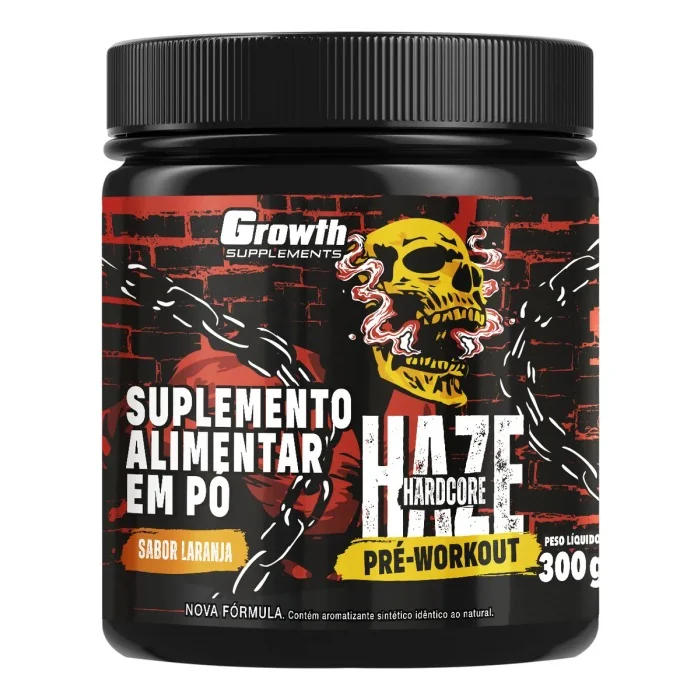 Haze Hardcore Growth 300g Laranja Mercado Livre