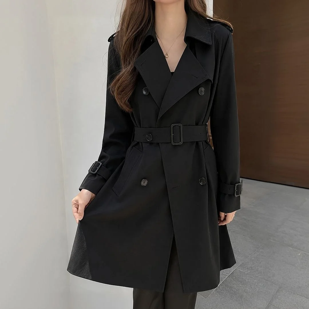 Sobretudo Feminino Elegante Casual Parka Mercado Livre