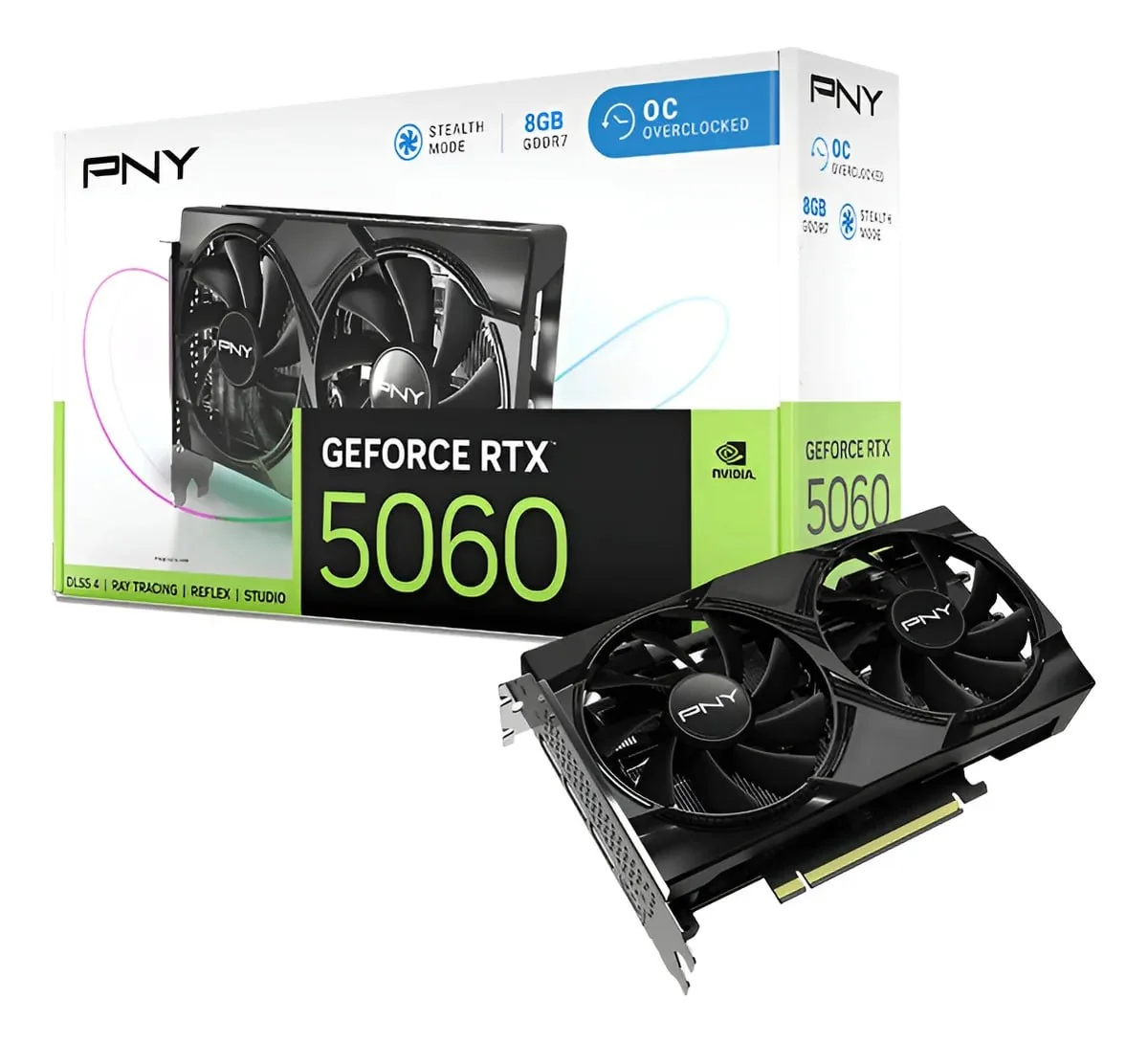 Placa de Vídeo PNY NVIDIA GeForce RTX 5060 8GB Dual Fan OC Mercado Livre