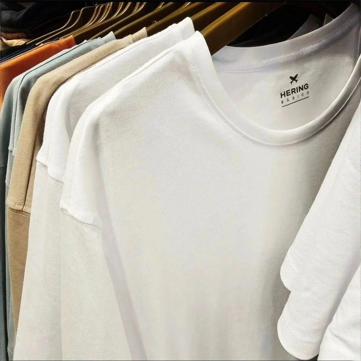 Kit 3 Camisetas Masculina Básicas Slim Hering Mercado Livre