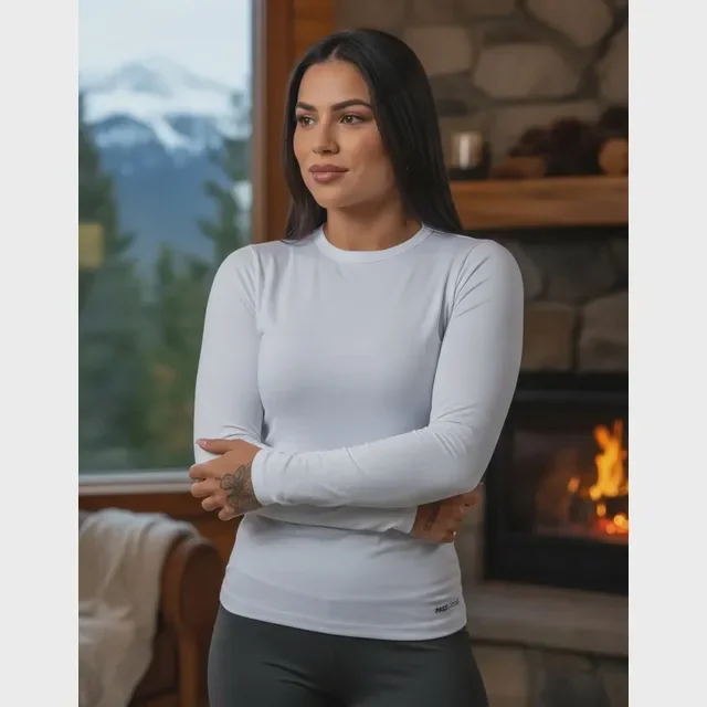 Blusa Peluciada Térmica Feminina Manga Longa Mercado Livre