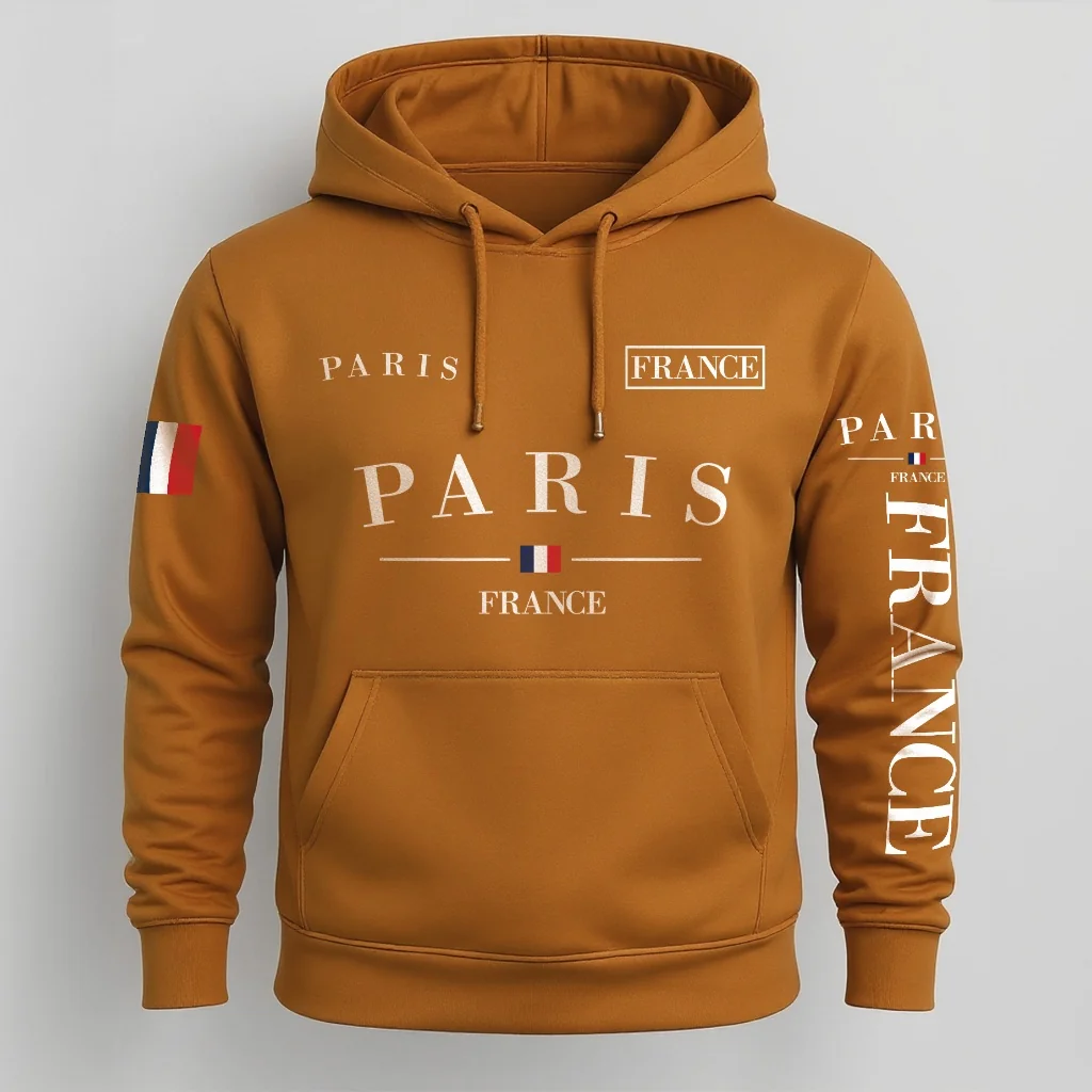 Moletom Paris Unissex Frio com Estilo e Conforto Plus Size Shopee