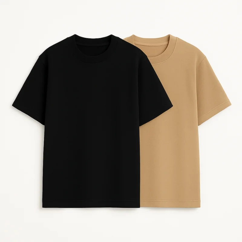 Kit 2 Camiseta Oversized Básica Streetwear Masculina Shopee