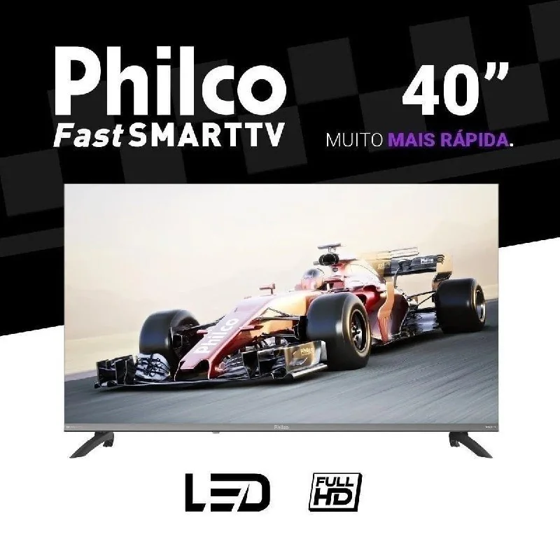 Smart TV 40" Philco Roku TV HDR10 Dolby Áudio P40CRA