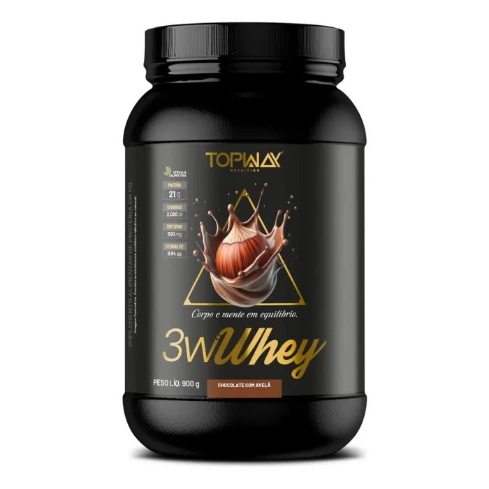 Whey Gold 3W Topway 900g Mercado Livre