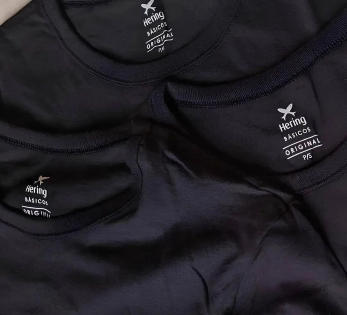 Kit 5 Camisetas Algodão Hering Mercado Livre