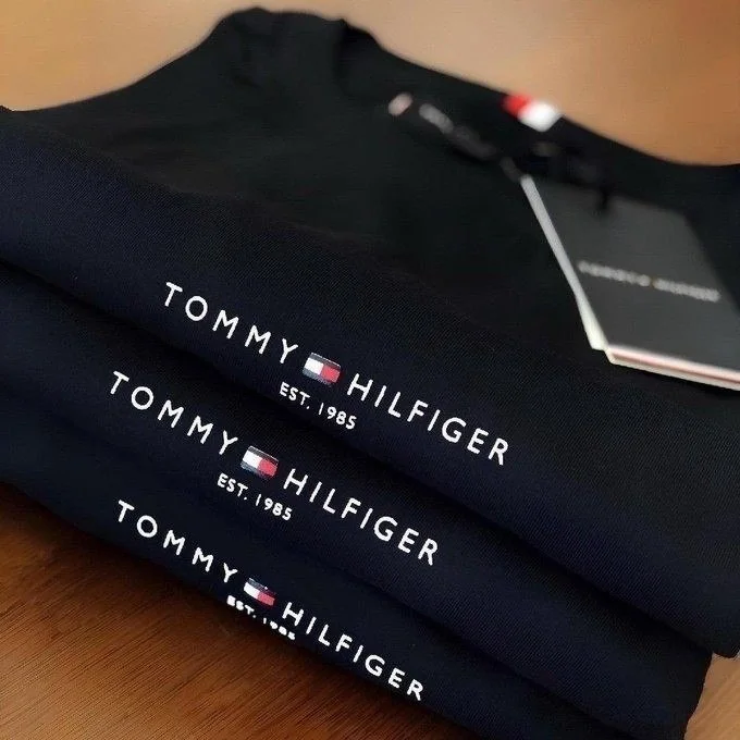 Camiseta Tommy Hilfiger Logo Tee Mercado Livre