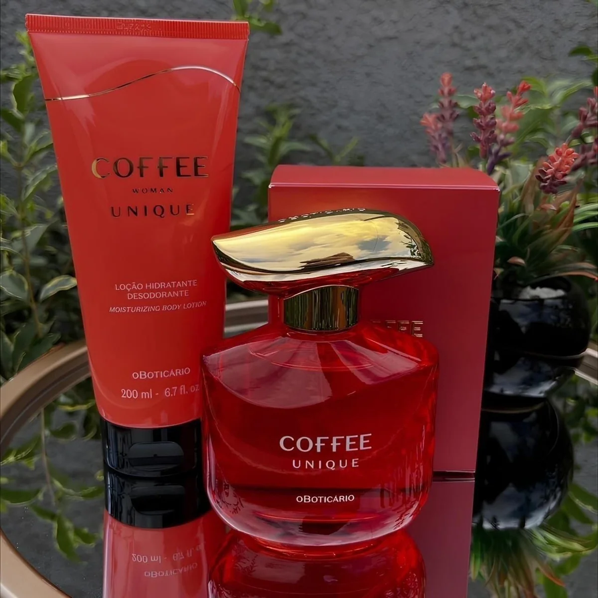 Coffee Woman Unique: Colônia 100ml + Loção Corporal 200ml