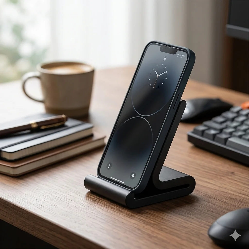 Suporte Celular De Mesa Universal Ergonômico - Base Antiderrapante Shopee