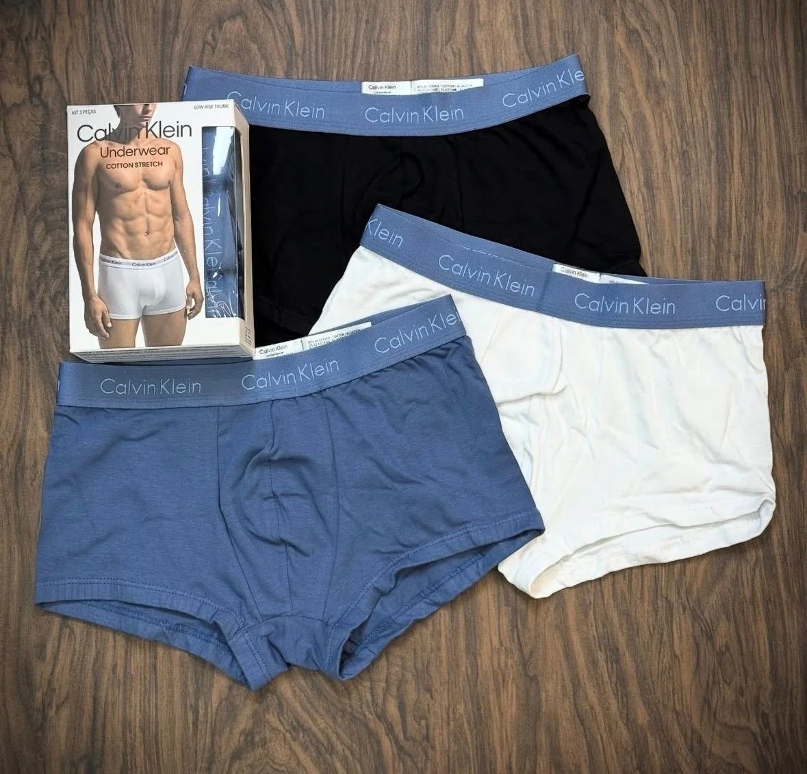 Kit 4 Cuecas Trunk Calvin Klein Mercado Livre