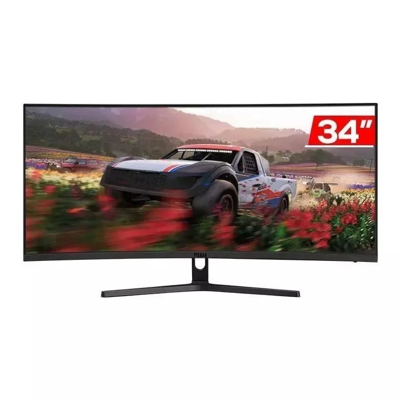 Monitor Gamer Pichau Nexus Wide 34S, 34 Pol, VA, Ultrawide, Curvo, 2K, 1ms, 165Hz, PG-NXS34S-BL01
