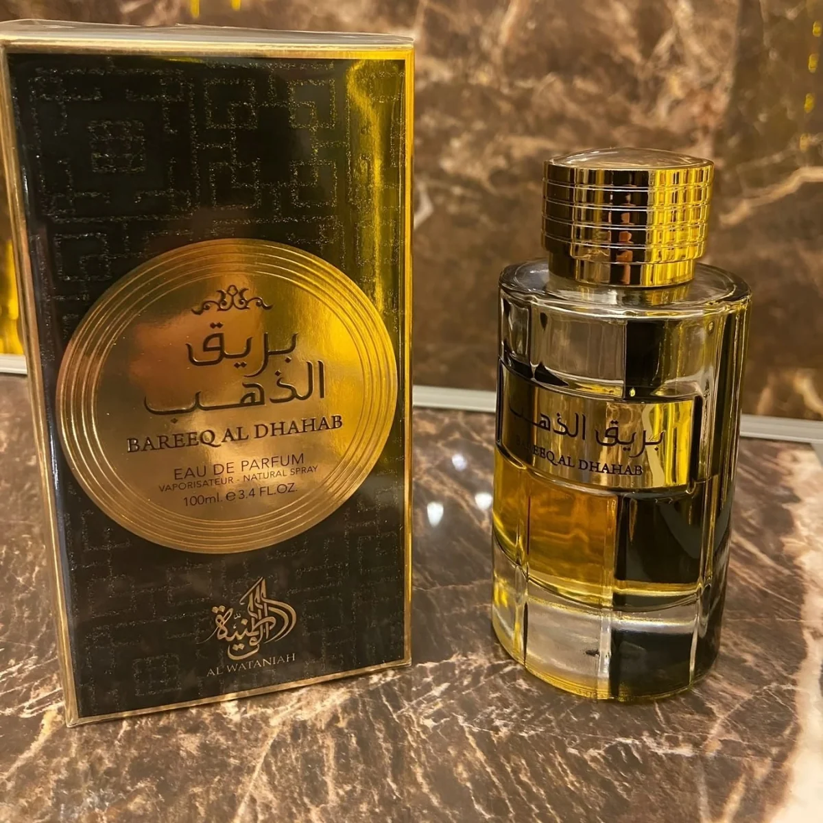 Perfume Árabe Al Wataniah Bareeq Al Dhahab 100ml Eau De Parf