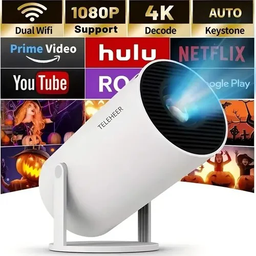 Projetor  Hy300  Portátil Branco  110v/220v Branco 127/220v