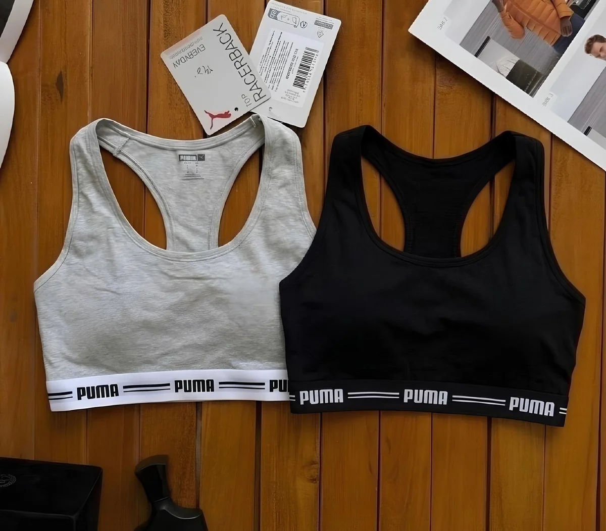 Kit 2 Tops Puma Algodão Fitness Mercado Livre