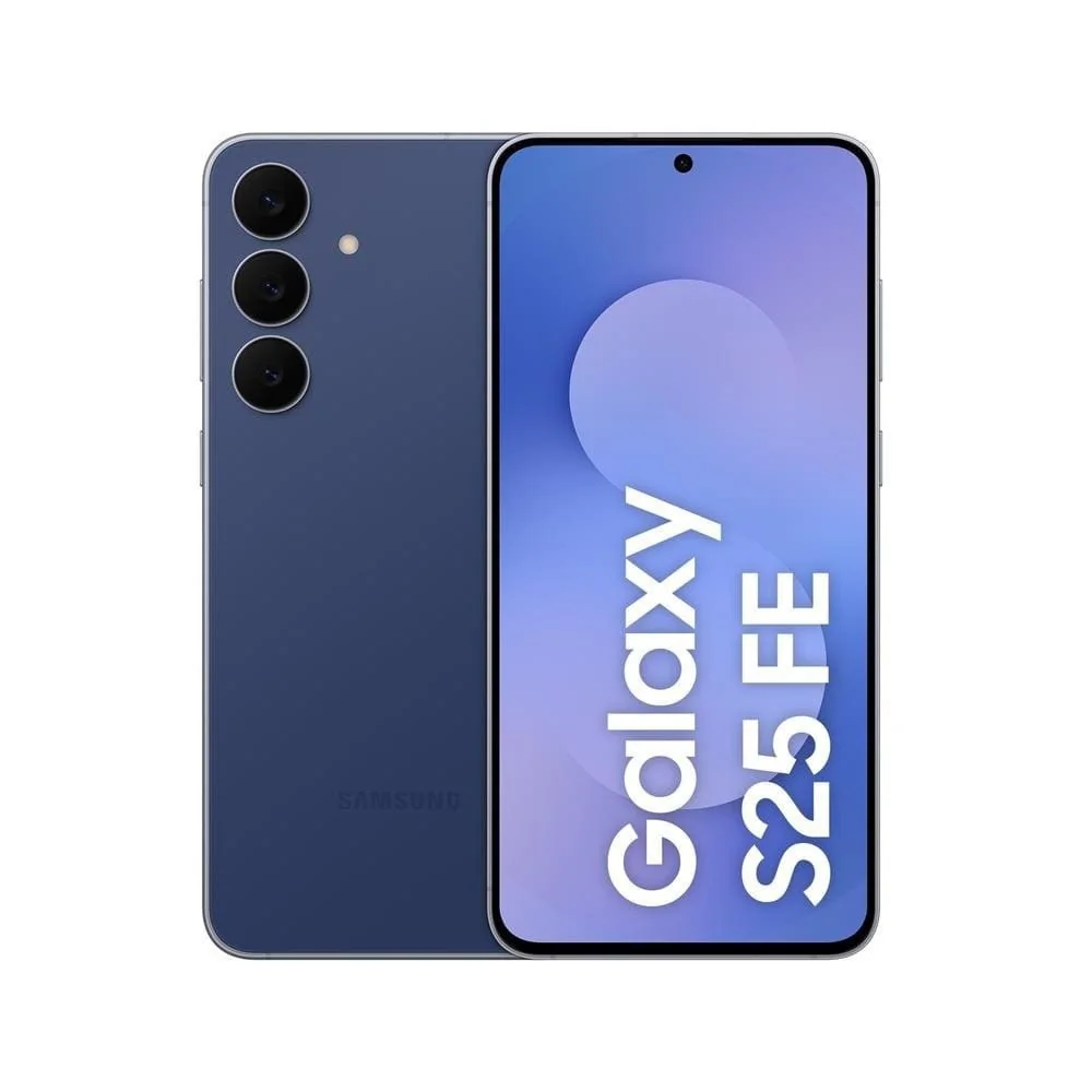 🚀 Smartphone Galaxy S25 FE 5GB Tela 6,7P AMOLED 128GB 8GB RAM Câmera 50MP Samsung - Azul Marinho