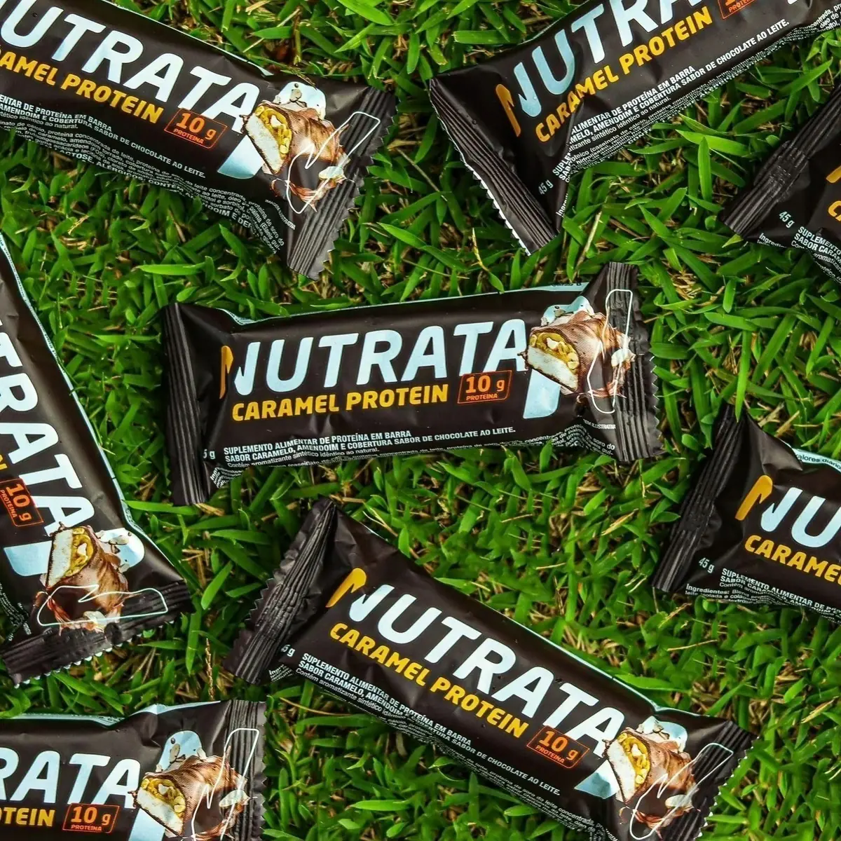 Barra de Proteína Nutrata Caramel (12 un.) Mercado Livre