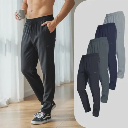 Kit 4 Calças Masculinas Tactel Com Elastano Academia Fit Mercado Livre