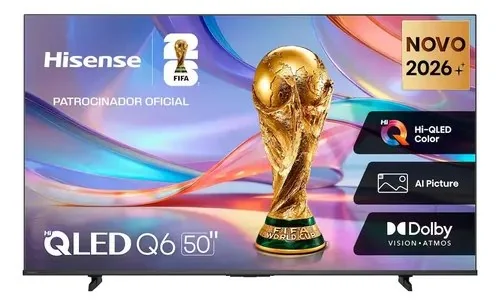 Smart Tv 50 4k Qled 50q6qvv Vidaa Dolby Vision Hisense