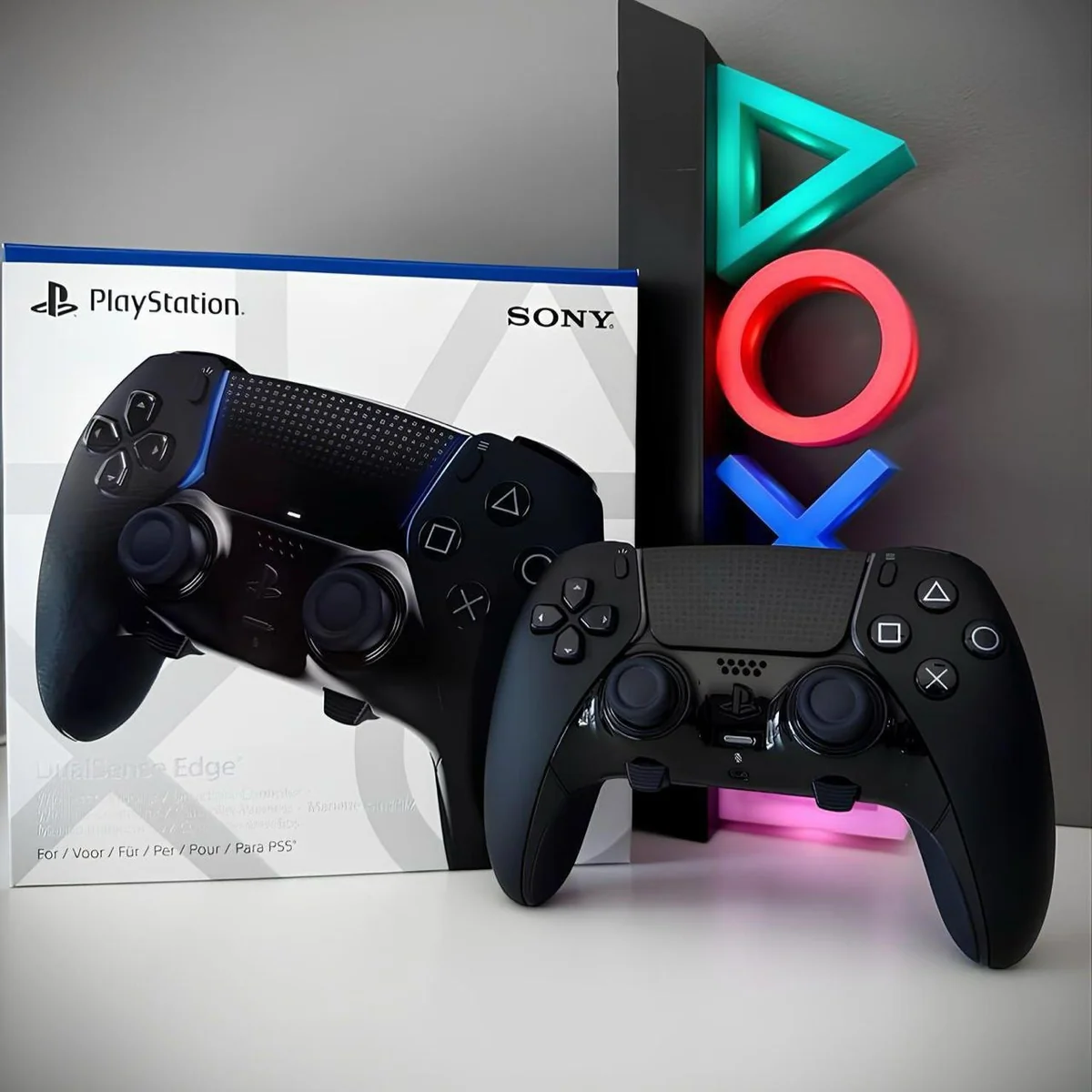 Controle Joystick Sem Fio Sony Playstation 5 Dualsense Midnight Black Preto