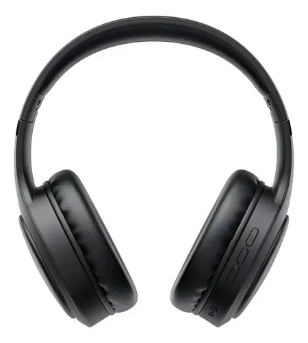 Fone De Ouvido Headphone Dapon H02d Bluetooth 5.1 Over-ear 22h Preto