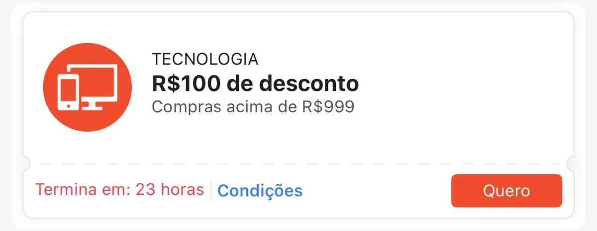🔥Cupom Shopee Tecnologia